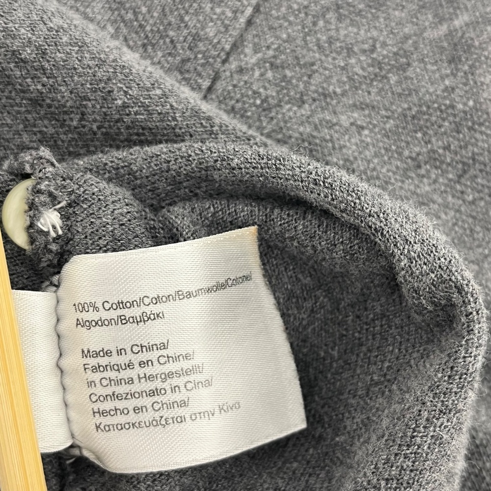 Brooks Brothers 346 Mens Size L Polo Shirt Gray Performance Golf Original Fit - Picture 5 of 10
